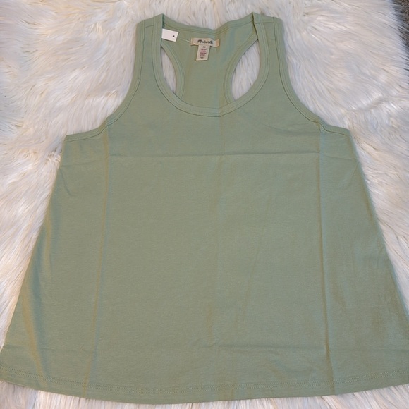 Madewell Raw-Edge Pajama Tank - Picture 4 of 5
